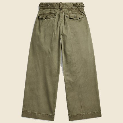 Kyle Trouser - Olive - RRL - STAG Provisions - W - Pants - Twill