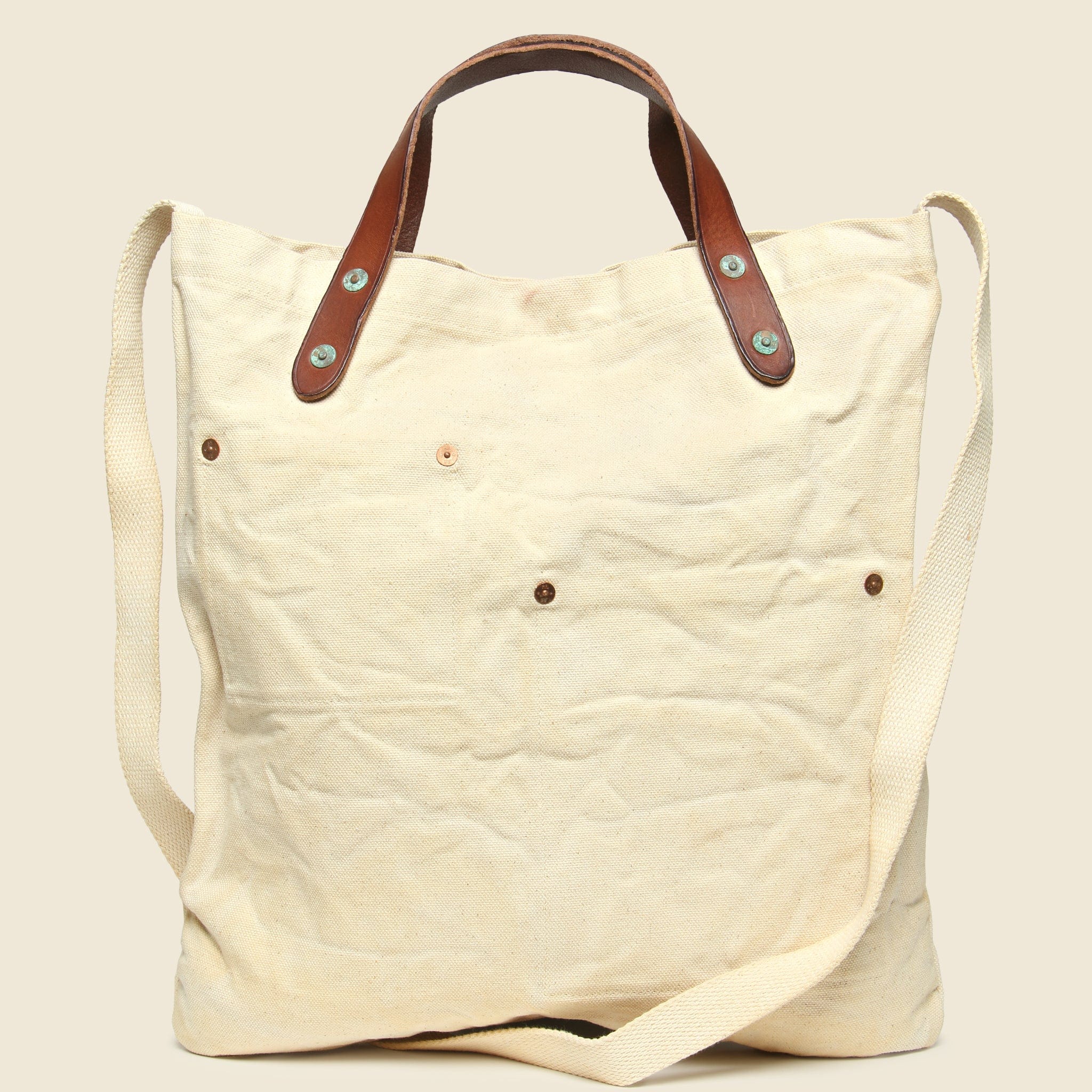 
                          RRL Market Tote - Greige - RRL - STAG Provisions - Accessories - Bags / Luggage
                        