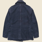 Jackson Moleskin Peacoat - Navy - RRL - STAG Provisions - Outerwear - Coat / Jacket