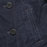 Jackson Moleskin Peacoat - Navy - RRL - STAG Provisions - Outerwear - Coat / Jacket