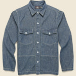 Denim Montgomery Jacket - Indigo - RRL - STAG Provisions - Outerwear - Shirt Jacket