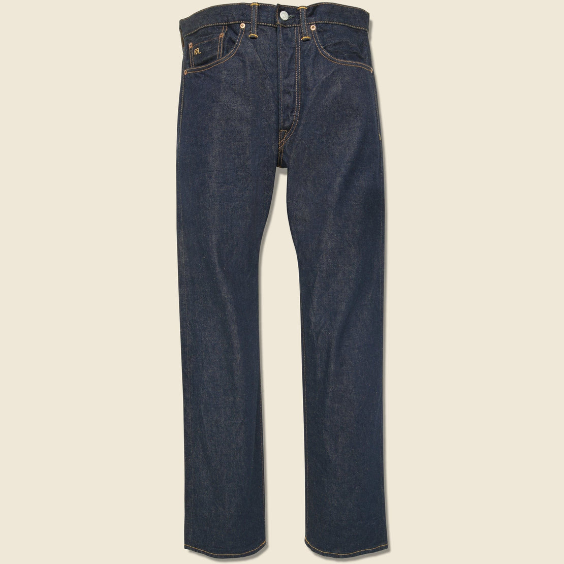 straight selvedge denim（Regen Glanz） Regen Glanz ジーンズ selvedge baggy denim pants/セルビッチバギー