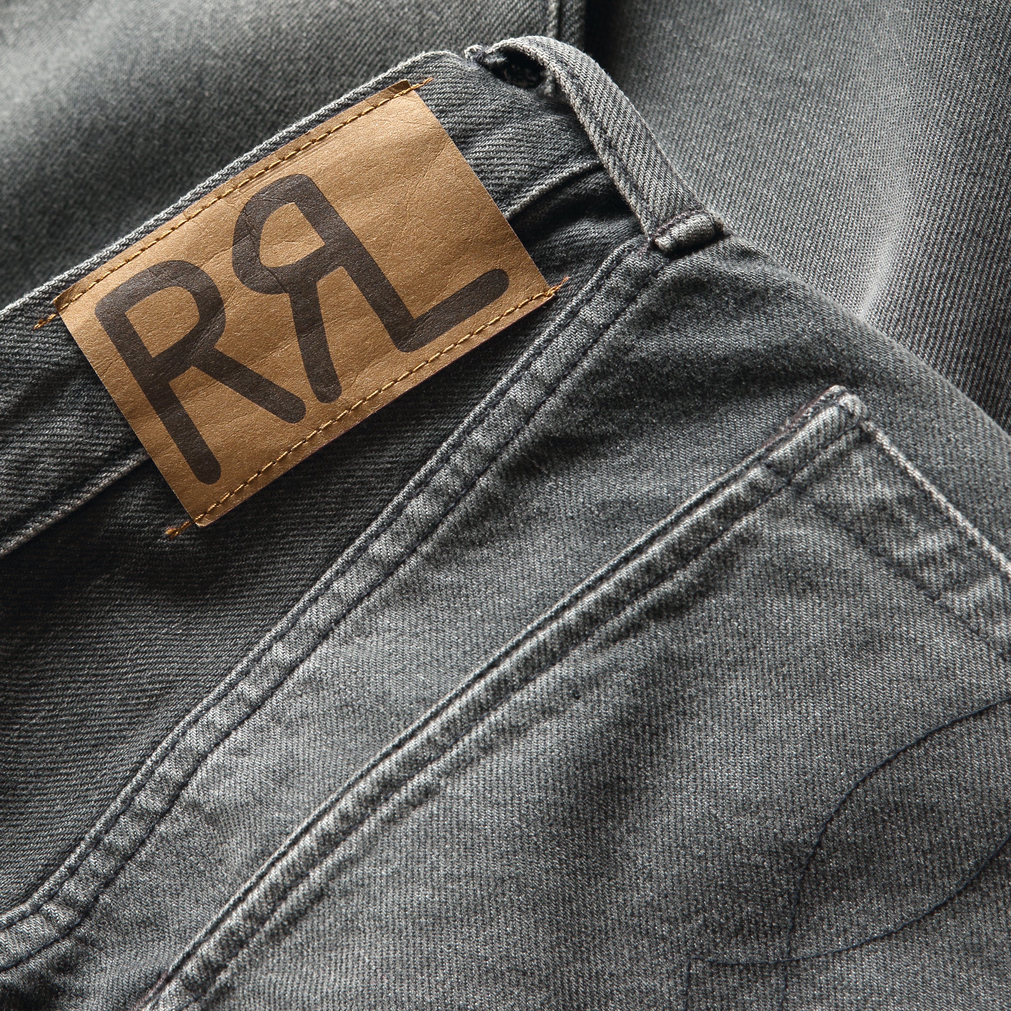 Straight Fit Jean - Dusty Black - RRL - STAG Provisions - Pants - Denim