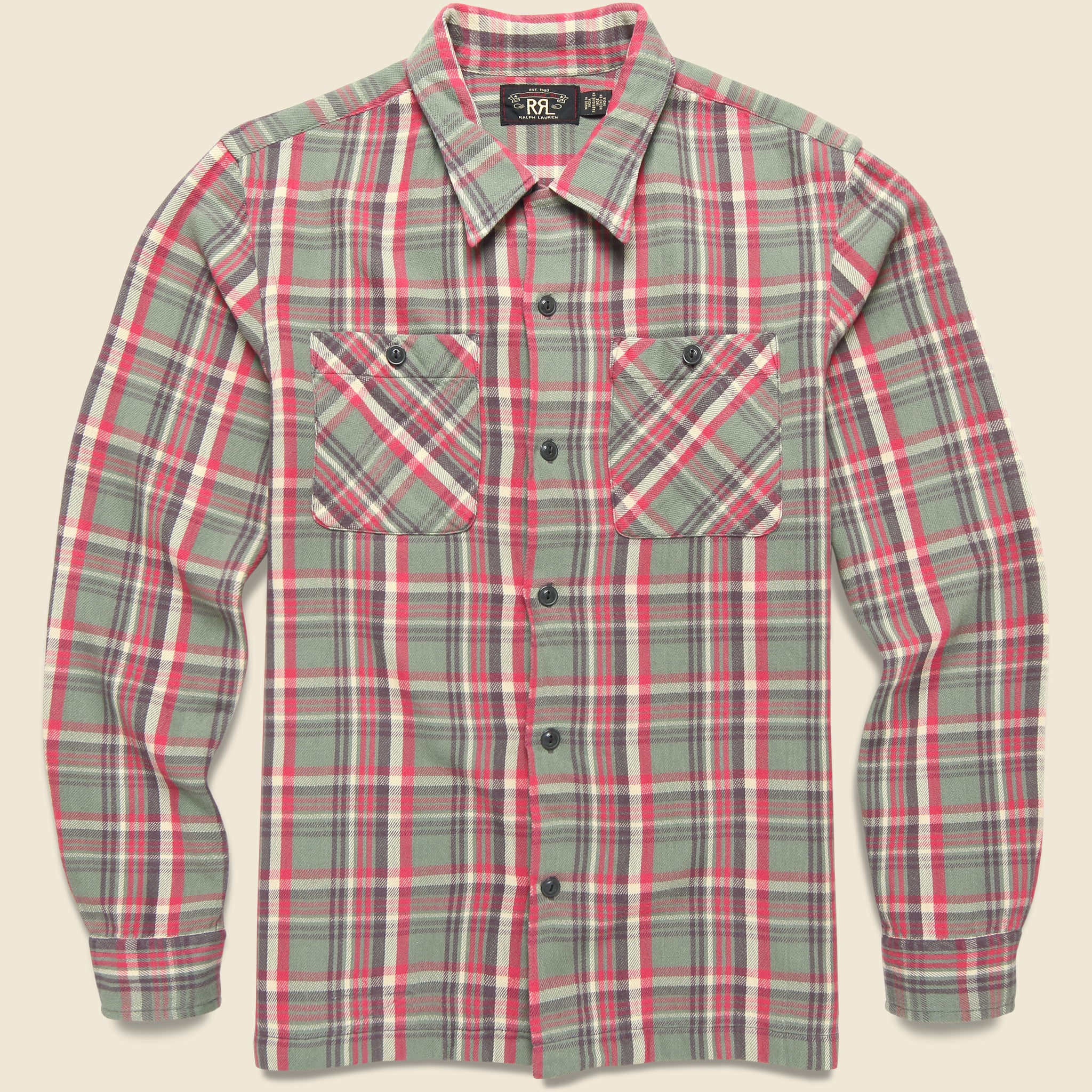 Monterey Camp Shirt - Multi - RRL - STAG Provisions - Tops - L/S Woven - Plaid