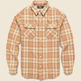 Matlock Plaid Workshirt - Orange - RRL - STAG Provisions - Tops - L/S Woven - Plaid