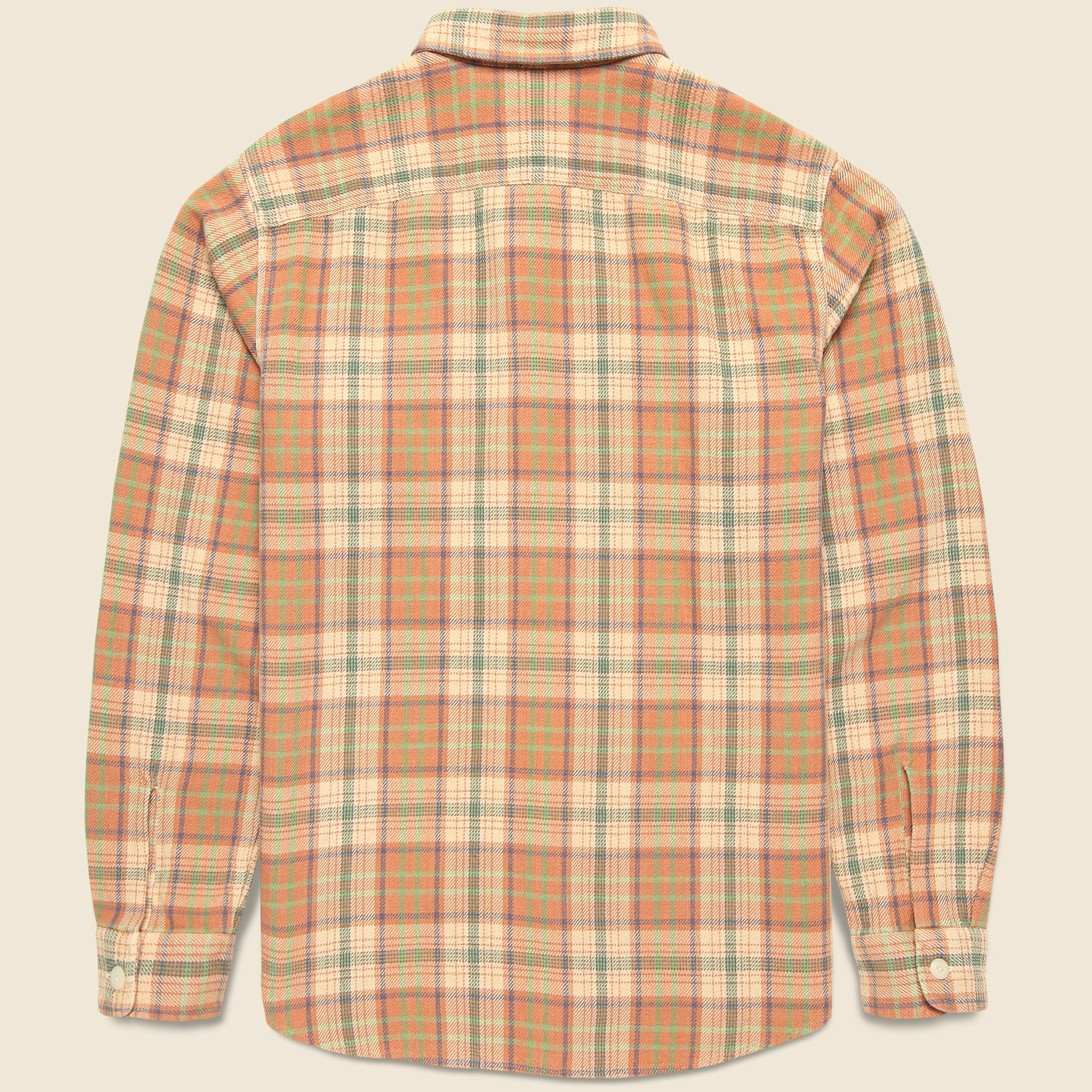 
                          Matlock Plaid Workshirt - Orange - RRL - STAG Provisions - Tops - L/S Woven - Plaid
                        