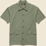 Evanston Camp Shirt - Olive - RRL - STAG Provisions - Tops - S/S Woven - Other Pattern