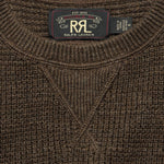 Waffle Knit Sweater - Olive - RRL - STAG Provisions - Tops - Sweater