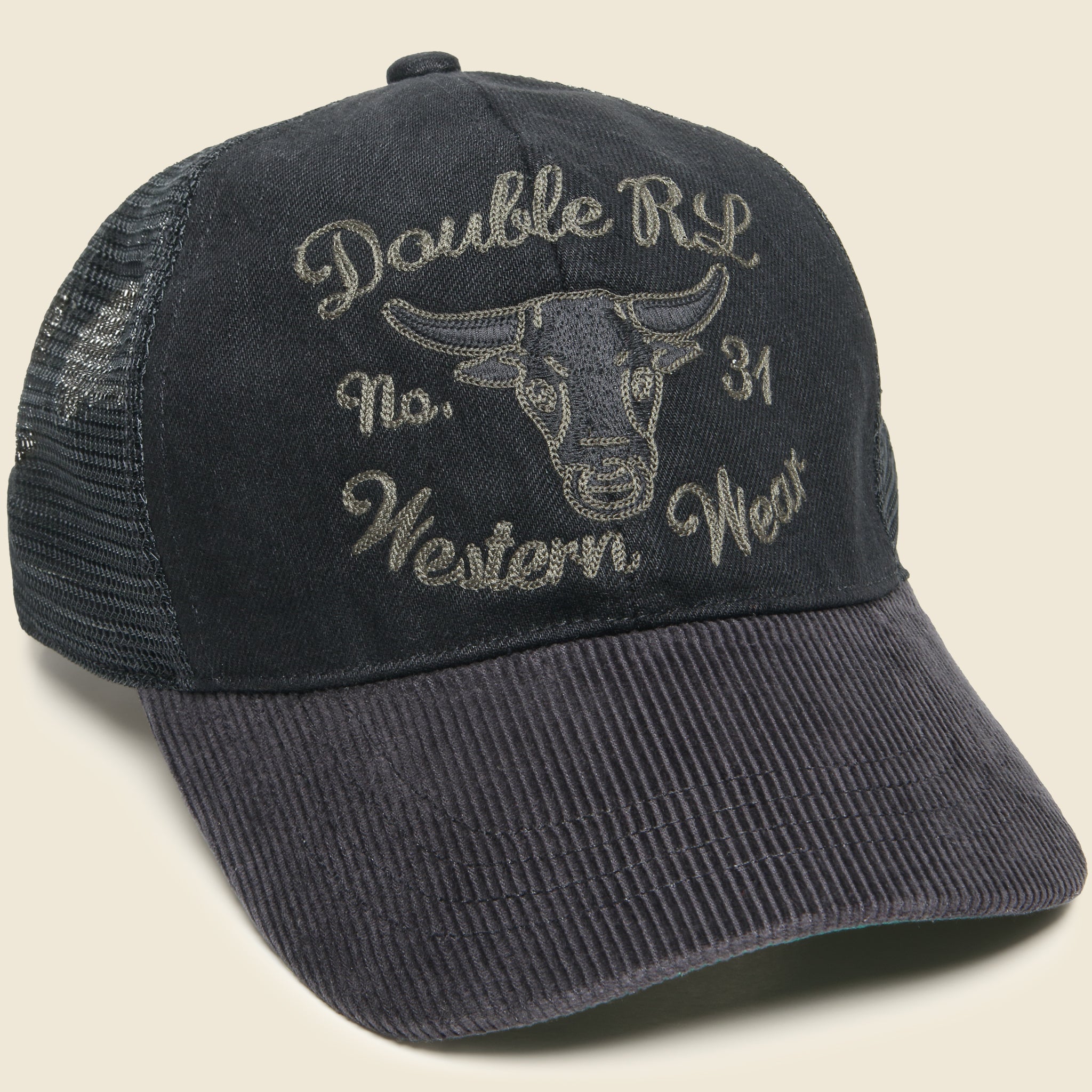 Chainstitch Trucker Hat - Denim - RRL - STAG Provisions - Accessories - Hats