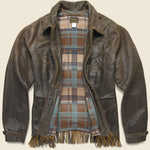 Randall Fringe Jacket - Chocolate - RRL - STAG Provisions - Outerwear - Coat / Jacket