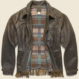 Randall Fringe Jacket - Chocolate - RRL - STAG Provisions - Outerwear - Coat / Jacket