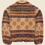 Bryn Fleece Jacket - Orange - RRL - STAG Provisions - Outerwear - Coat / Jacket