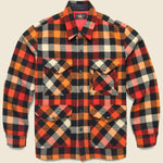 Lined Mason Overshirt - Red/Orange - RRL - STAG Provisions - Outerwear - Shirt Jacket