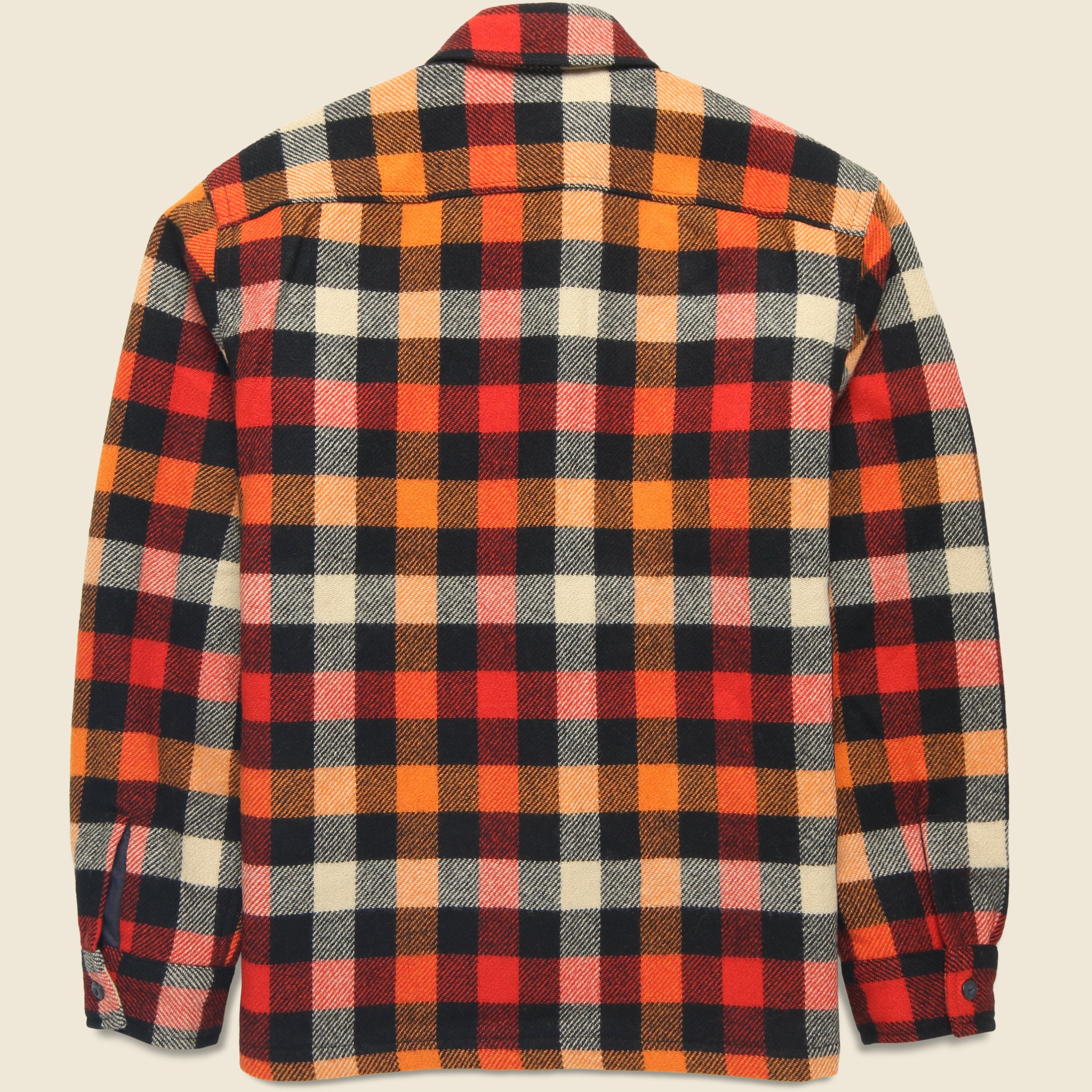 
                          Lined Mason Overshirt - Red/Orange - RRL - STAG Provisions - Outerwear - Shirt Jacket
                        