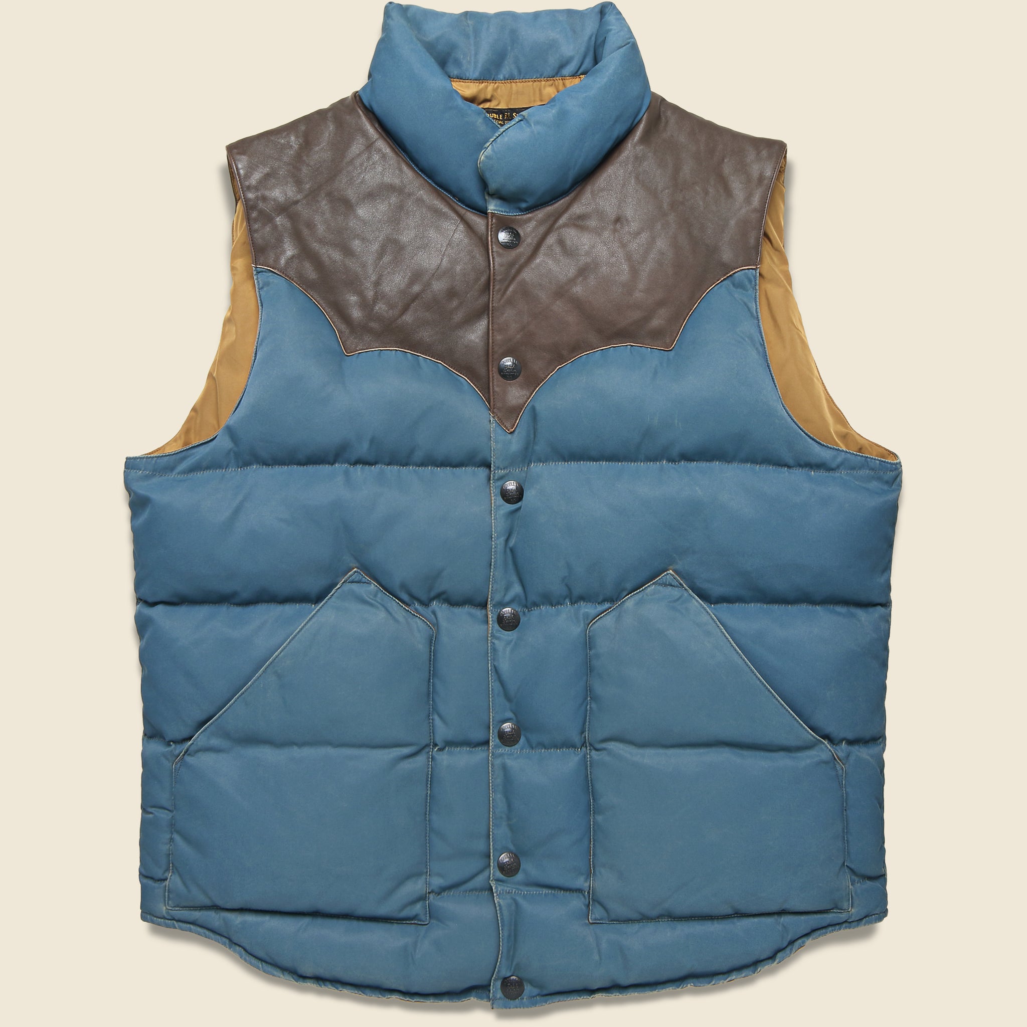 Stonely Puffer Vest - Blue - RRL - STAG Provisions - Outerwear - Vest