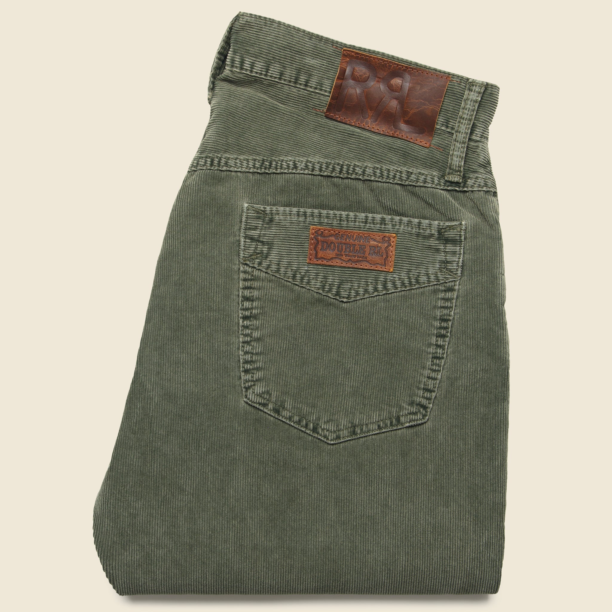 
                          Ro-Buck Corduroy Pant - Olive - RRL - STAG Provisions - Pants - Corduroy
                        