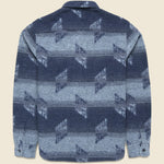 Roland Jacquard Overshirt - Navy - RRL - STAG Provisions - Tops - L/S Woven - Other Pattern