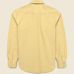 Chamois Western Shirt - Yellow - RRL - STAG Provisions - Tops - L/S Woven - Solid