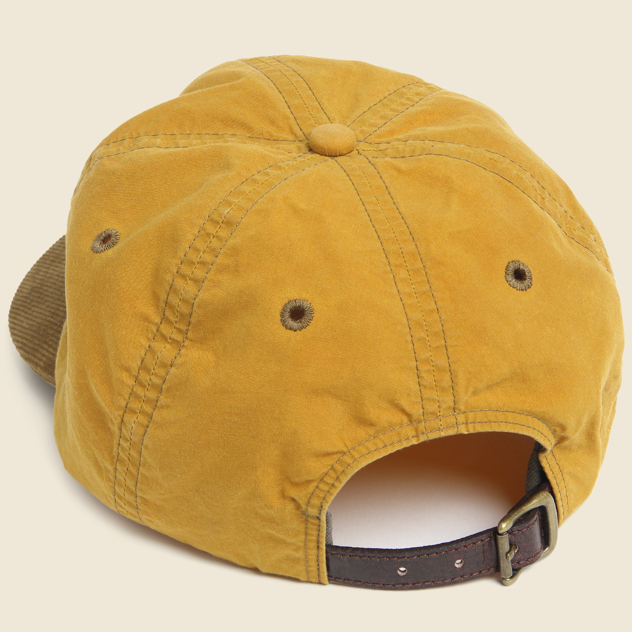 Oil Cloth Sportsman Hat - Mustard - RRL - STAG Provisions - Accessories - Hats