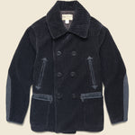 Corduroy Port Peacoat - Navy - RRL - STAG Provisions - Outerwear - Coat / Jacket