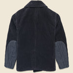 Corduroy Port Peacoat - Navy - RRL - STAG Provisions - Outerwear - Coat / Jacket