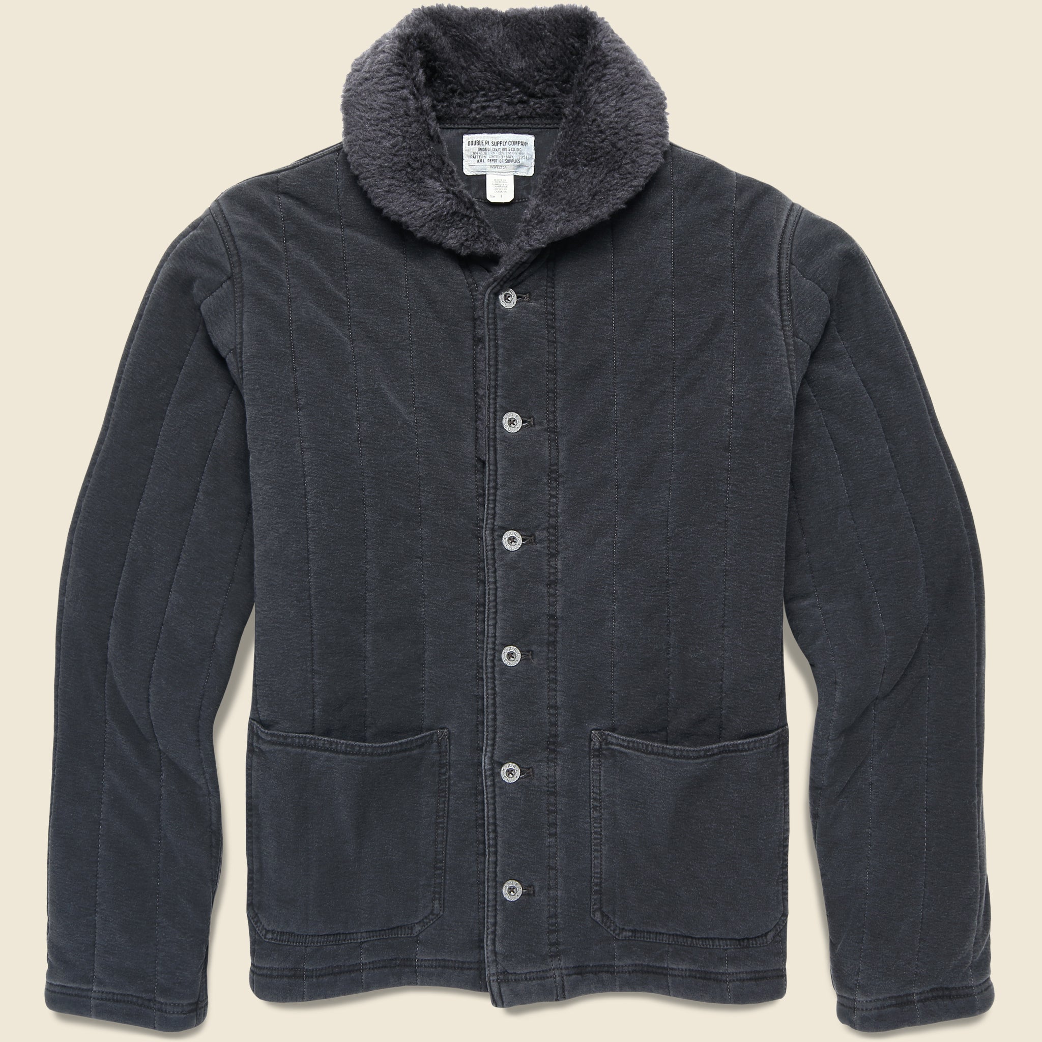 Emil Dungeree Jacket - Black