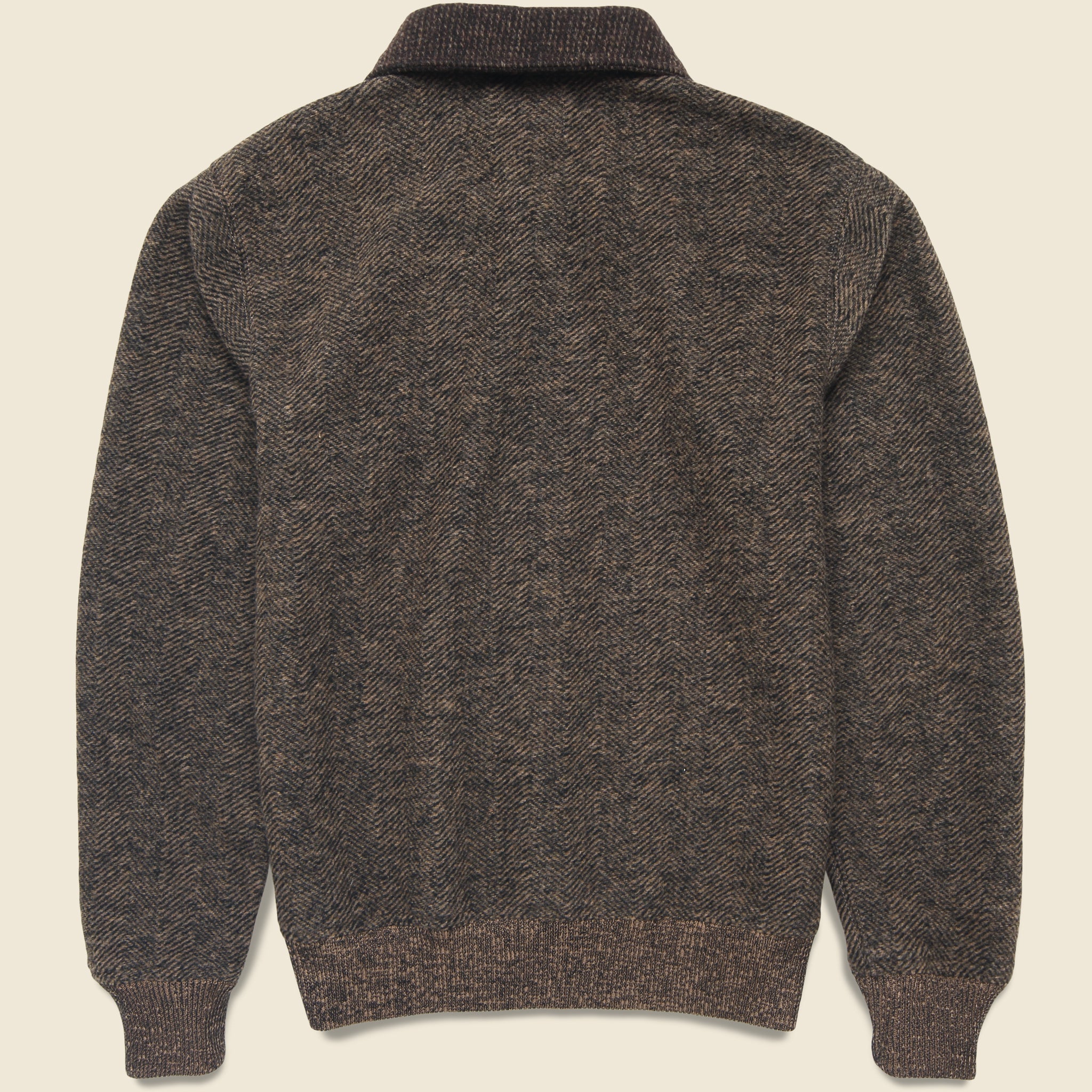 Jacquard Angus Cardigan - Brown - RRL - STAG Provisions - Outerwear - Coat / Jacket