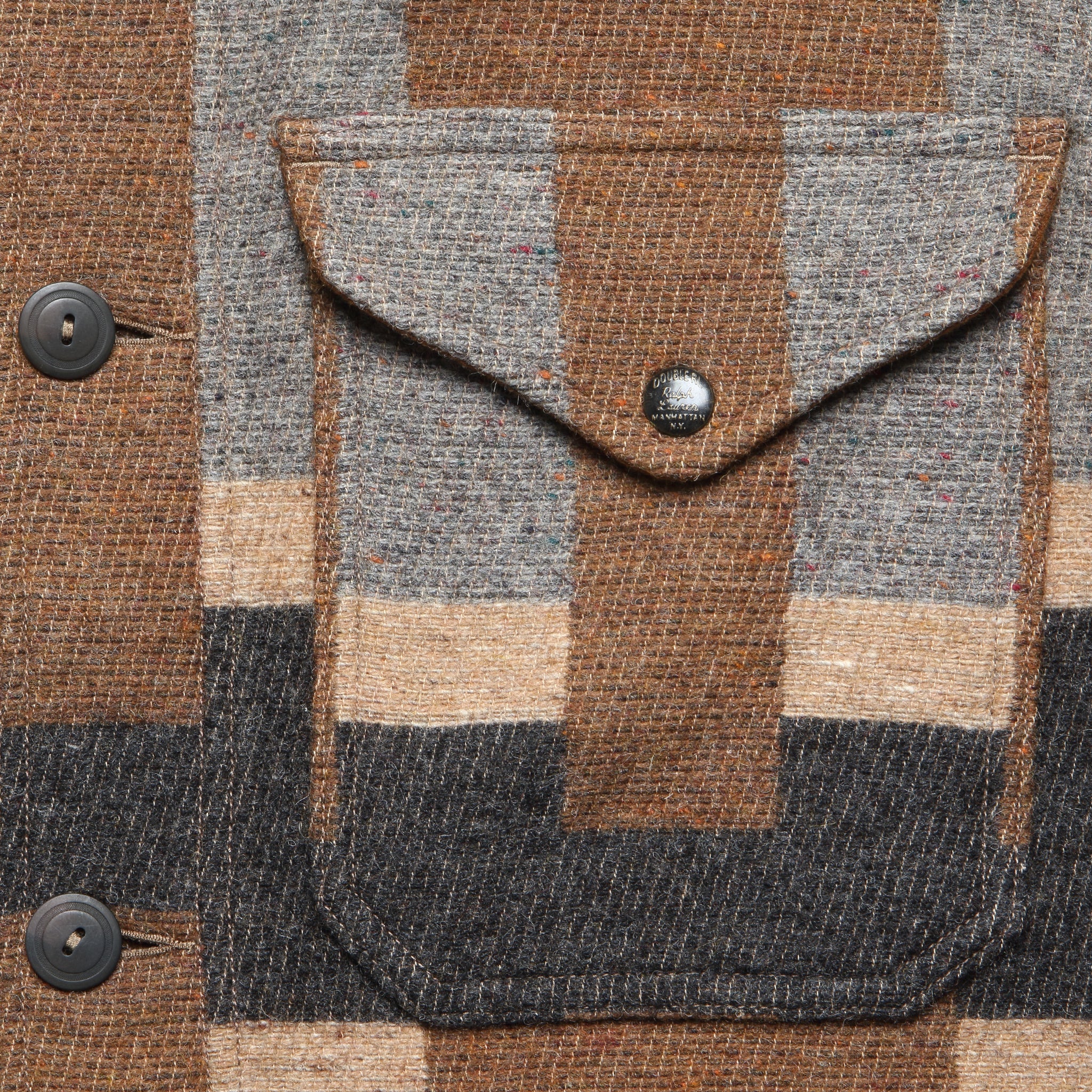 Ashford Shirt Jacket - Brown - RRL - STAG Provisions - Outerwear - Shirt Jacket