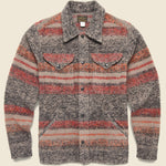 Jacquard Wallace Jacket - Red - RRL - STAG Provisions - Outerwear - Shirt Jacket