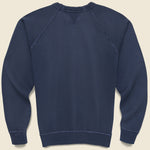 French Terry Raglan Crew - Navy - RRL - STAG Provisions - Tops - Fleece / Sweatshirt