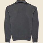 Terry Quarterzip Pullover - Black - RRL - STAG Provisions - Tops - Fleece / Sweatshirt