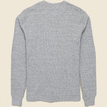 Waffle Knit Henley - Grey - RRL - STAG Provisions - Tops - L/S Knit
