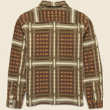Jacquard Nelson Overshirt - Brown - RRL - STAG Provisions - Tops - L/S Woven - Overshirt