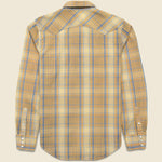Sawtooth Western Shirt - Yellow - RRL - STAG Provisions - Tops - L/S Woven - Plaid