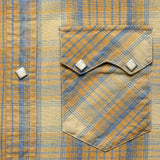 Sawtooth Western Shirt - Yellow - RRL - STAG Provisions - Tops - L/S Woven - Plaid