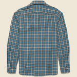 Cameron Sport Shirt - Teal - RRL - STAG Provisions - Tops - L/S Woven - Plaid