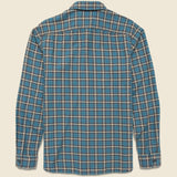 Cameron Sport Shirt - Teal - RRL - STAG Provisions - Tops - L/S Woven - Plaid