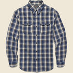 Jasper Workshirt - Blue - RRL - STAG Provisions - Tops - L/S Woven - Plaid