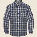 Jasper Workshirt - Blue - RRL - STAG Provisions - Tops - L/S Woven - Plaid