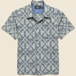 Wayne Camp Shirt - Indigo - RRL - STAG Provisions - Tops - S/S Woven - Other Pattern
