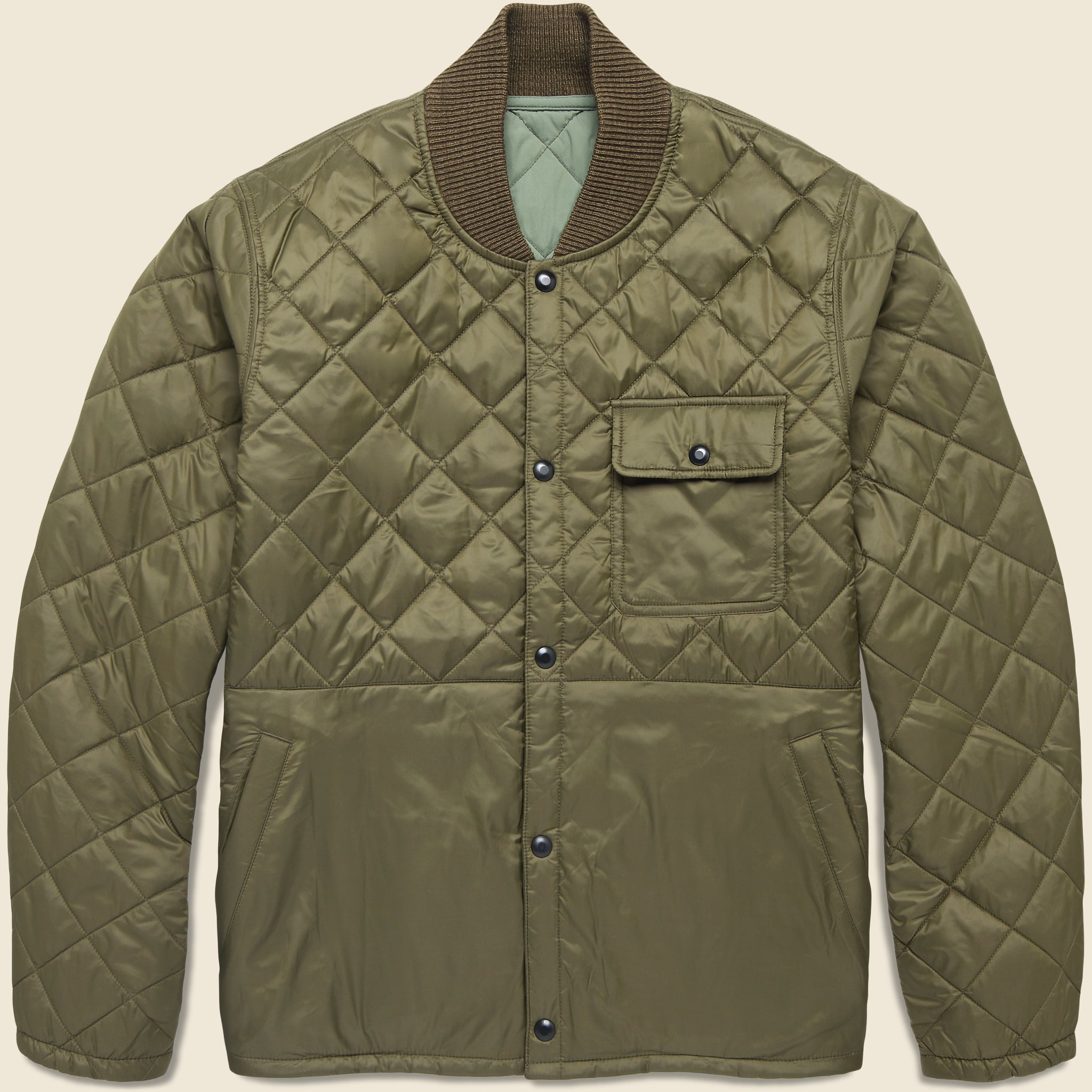 
                          Reversible Edmund Jacket - Green
                        