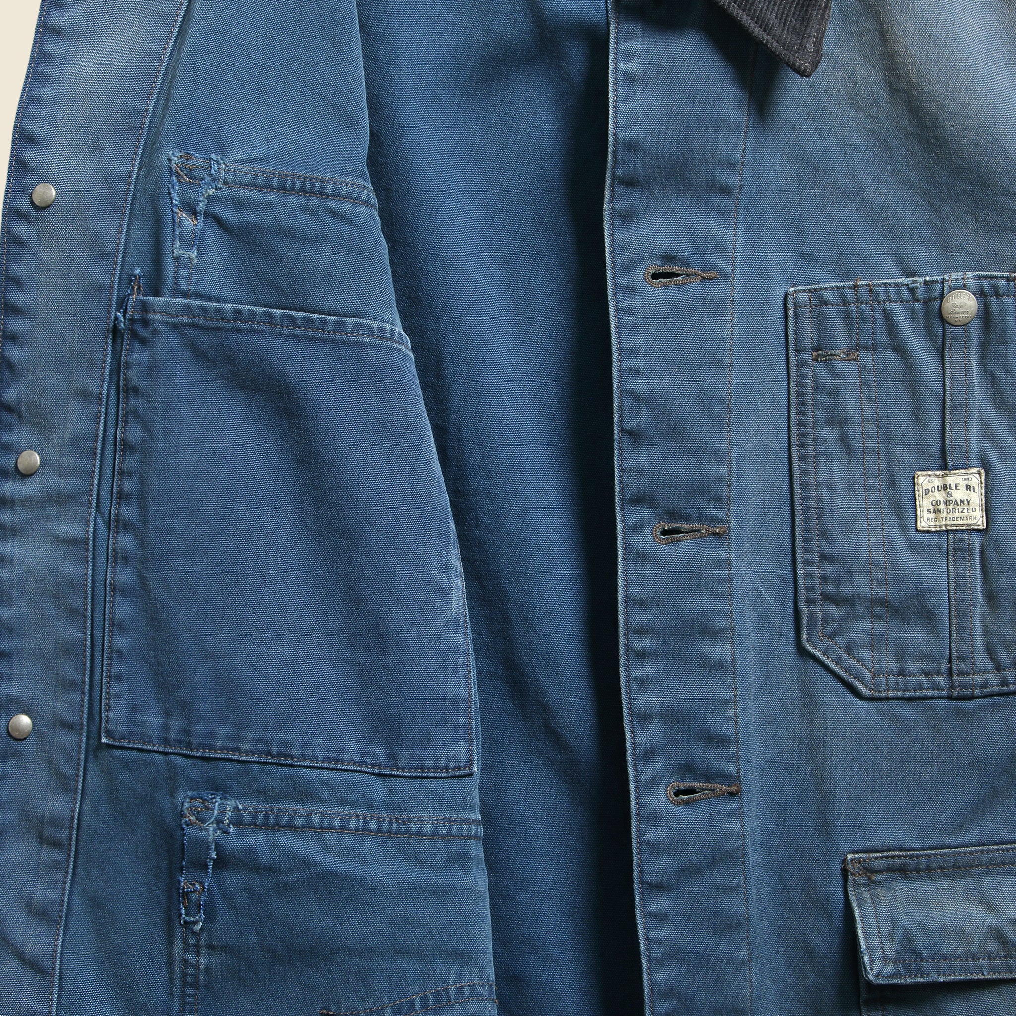 
                          Canvas Ellis Jacket - Navy - RRL - STAG Provisions - Outerwear - Coat / Jacket
                        