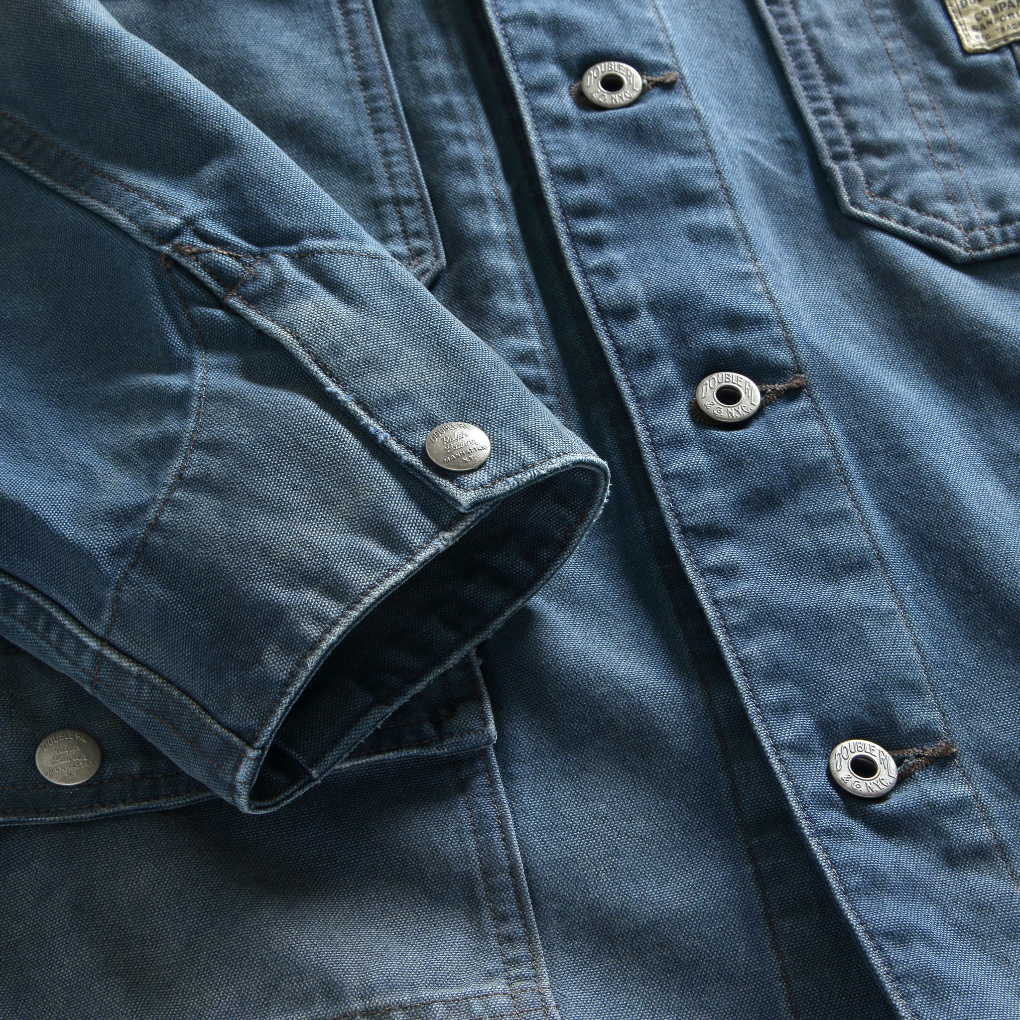 Canvas Ellis Jacket - Navy - RRL - STAG Provisions - Outerwear - Coat / Jacket