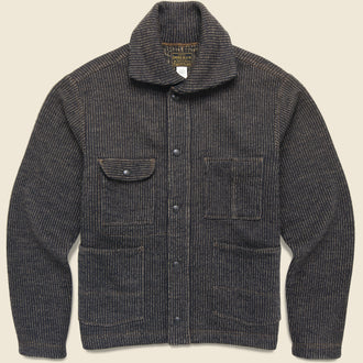 Browns Beach Fleece Jacket - Charcoal