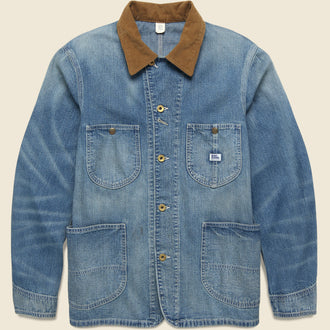 Denim Stockton Jacket - Wrightsville Wash