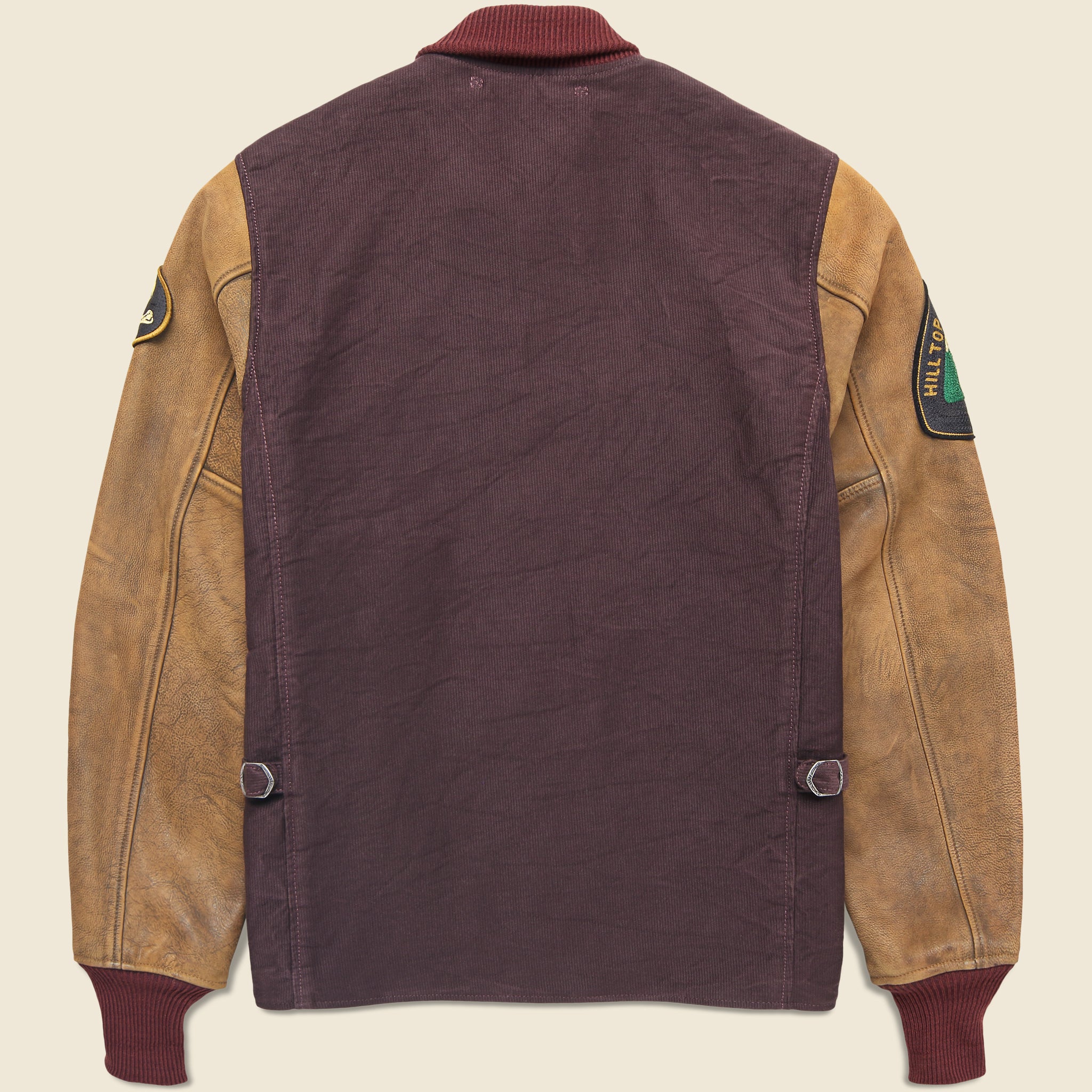 
                          Hendee Bomber Jacket - Burgundy
                        