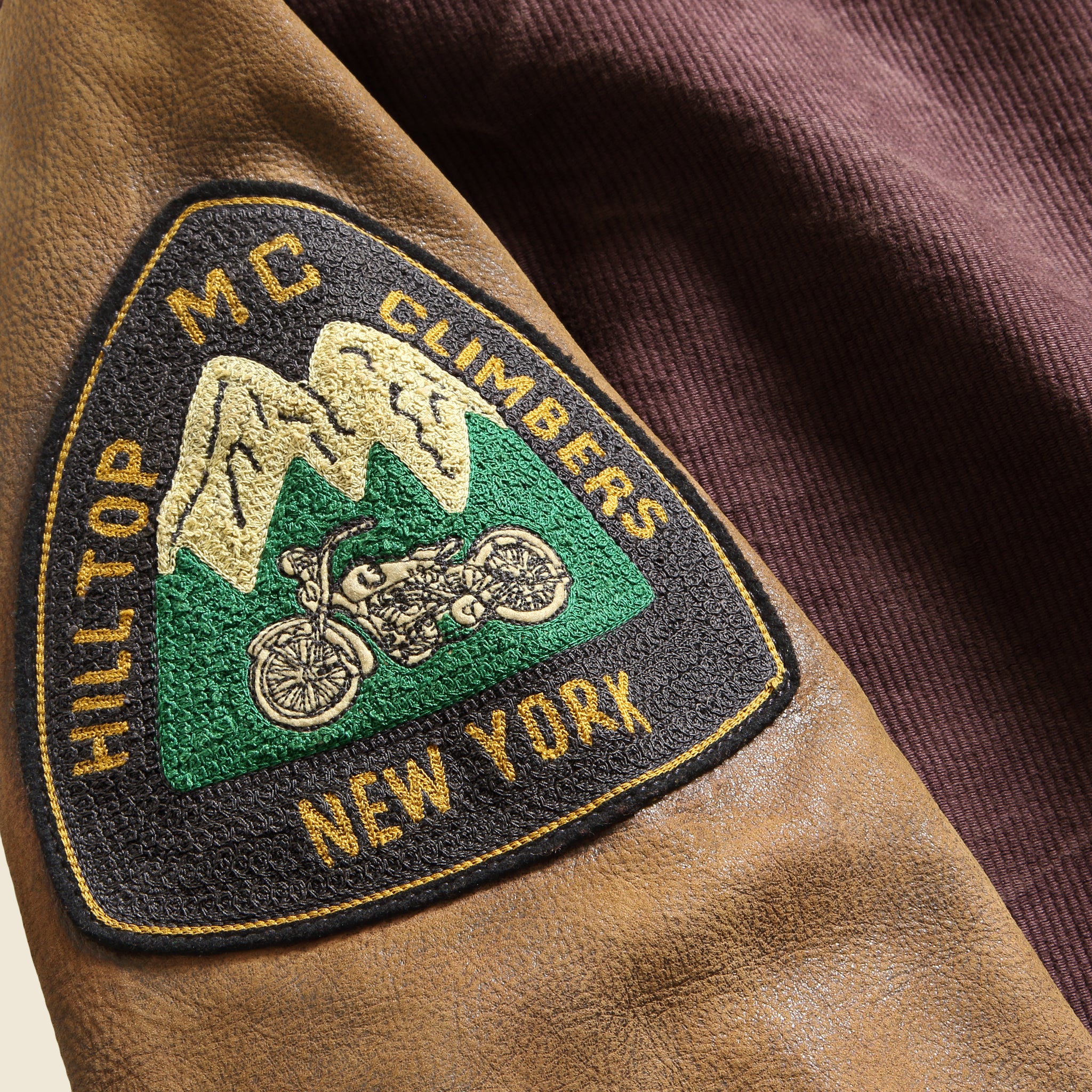 
                          Hendee Bomber Jacket - Burgundy
                        