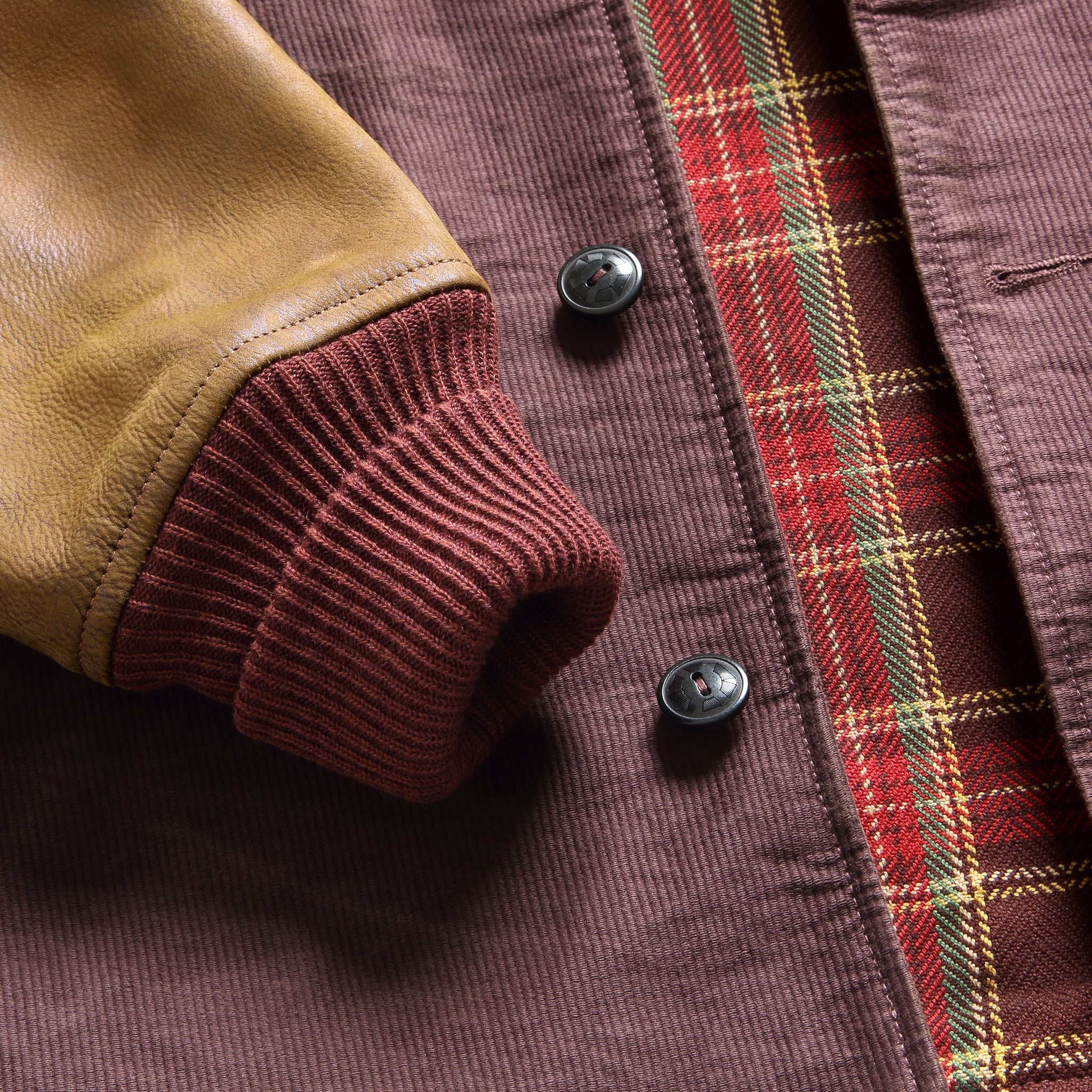 
                          Hendee Bomber Jacket - Burgundy
                        