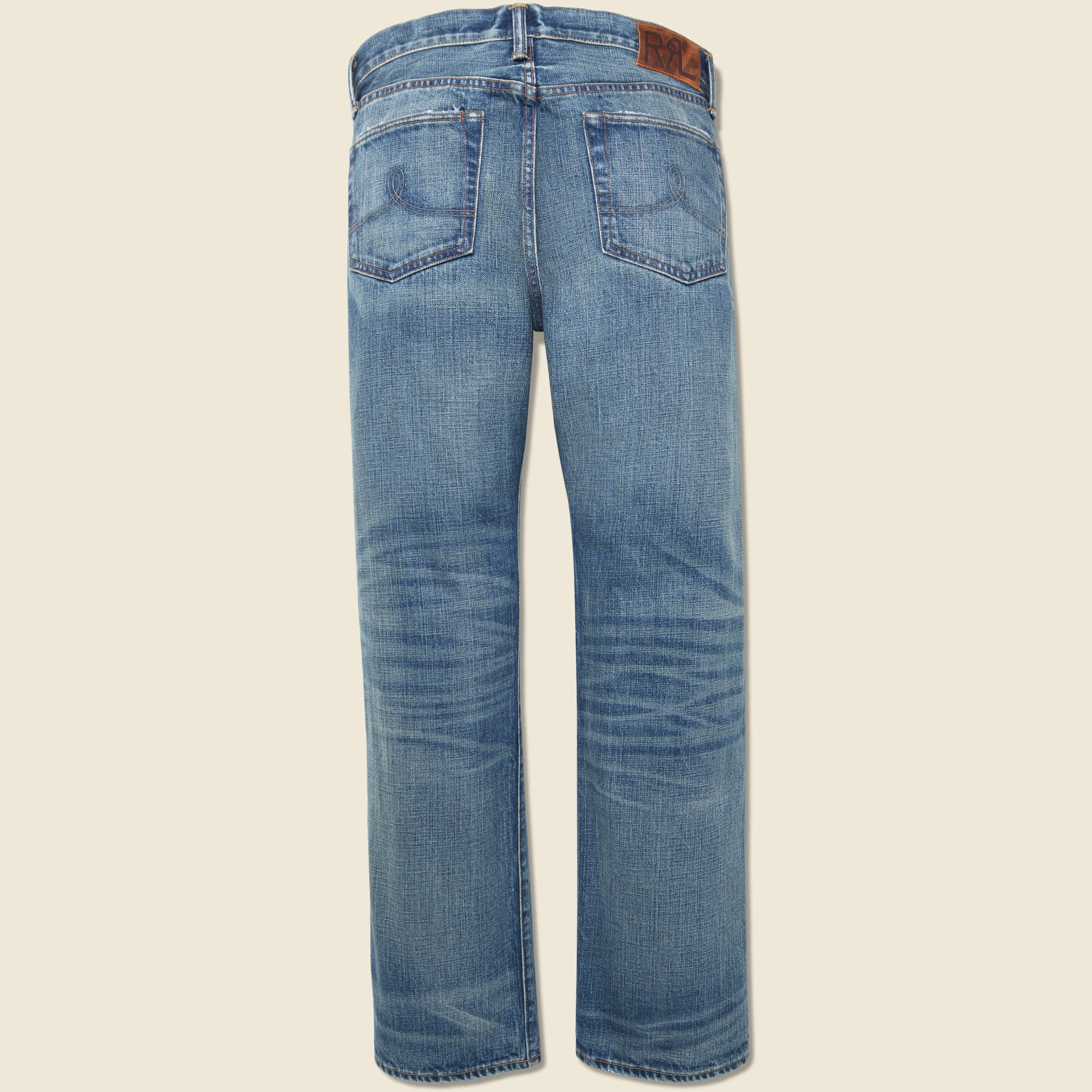 
                          Straight Fit Jean - Hillsview Wash - RRL - STAG Provisions - Pants - Denim
                        