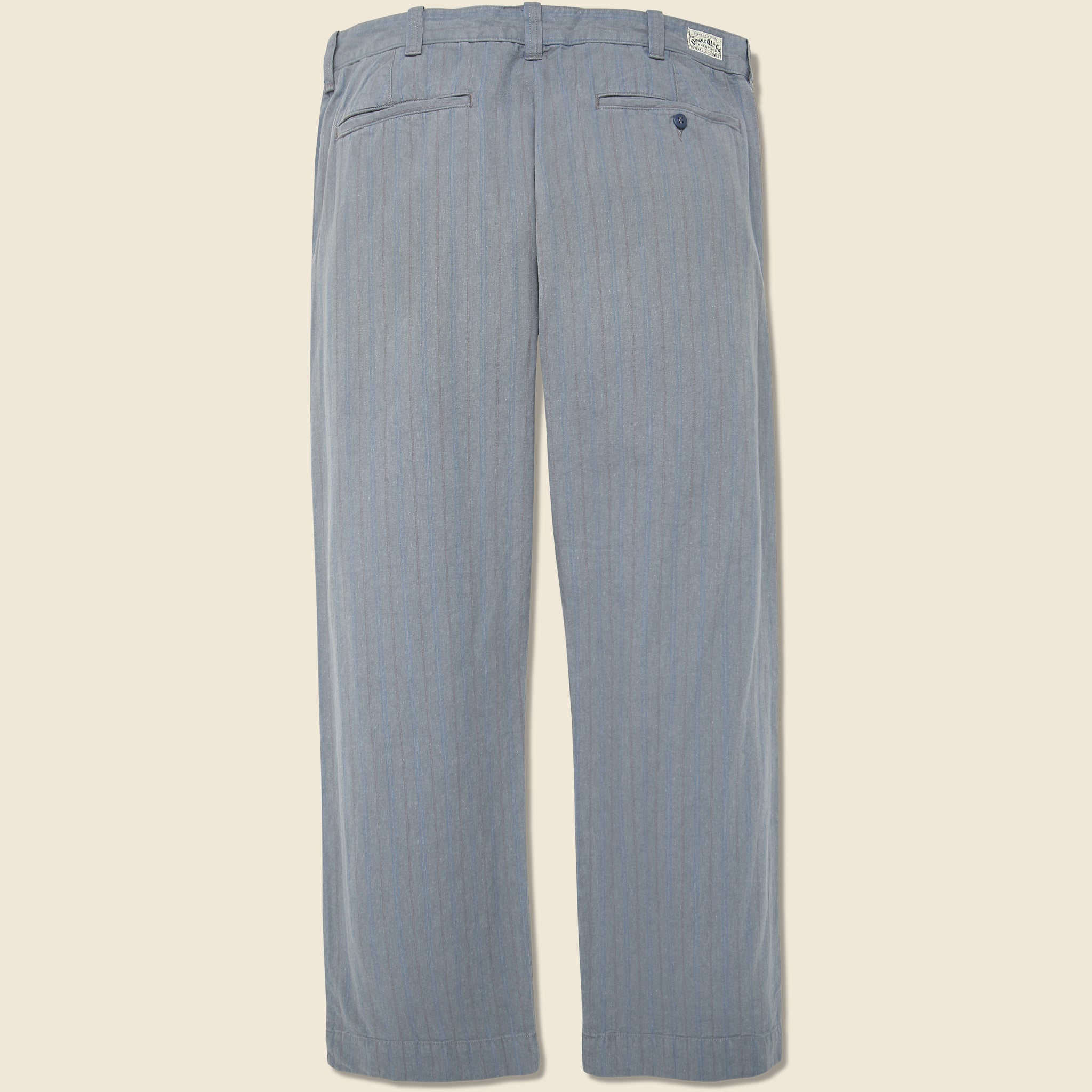 Striped Maitland Chino - Navy - RRL - STAG Provisions - Pants - Twill
